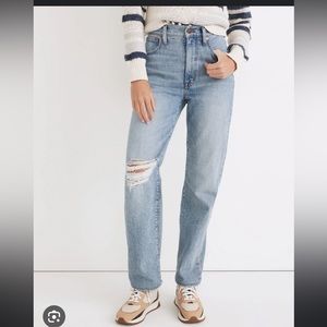 Madewell the perfect vintage straight jeans